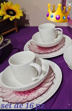 🩷PRINCESS HOUSE 🩷WILDFLOWER 🩷DINNERWARE