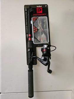 Profishiency 5ft Telescopic Rod and Reel Combo