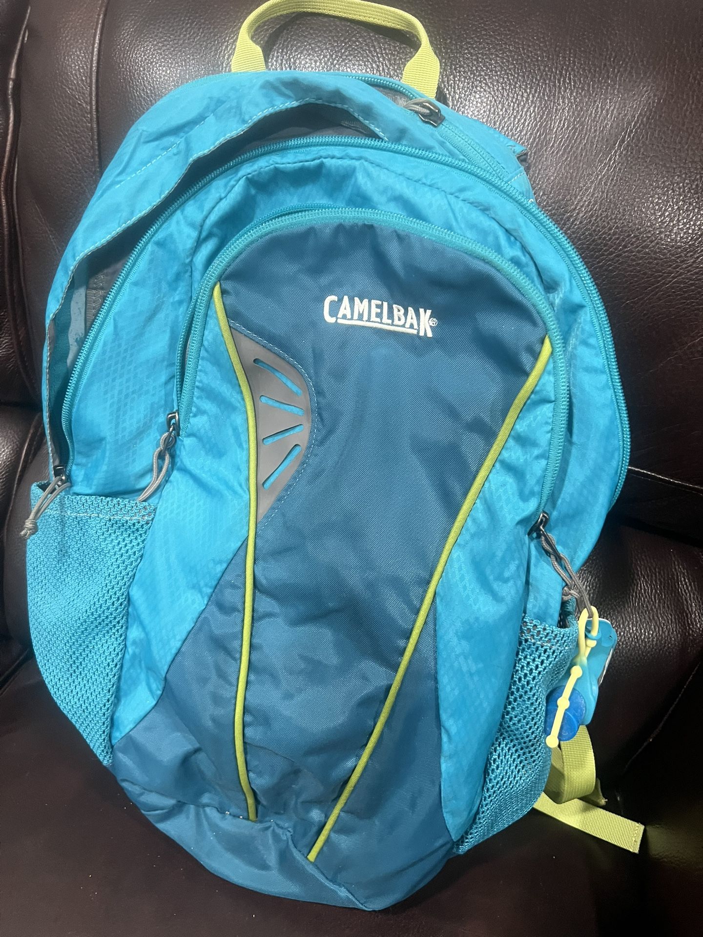 Camelbak Backpack Light Blue With Hydration Water Pack