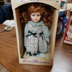 Petite Porcelain Doll