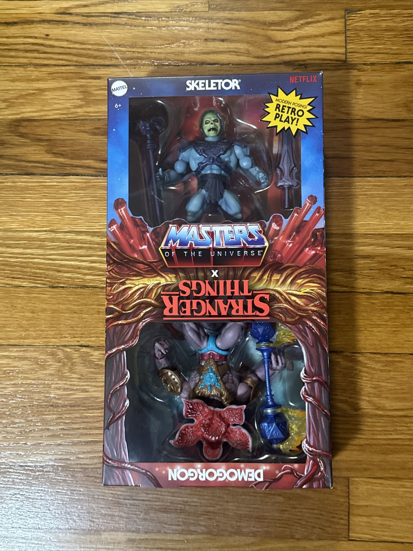 MOTU Origins Skeletor x Stranger Things Demogorgon 2 Pack Mattel