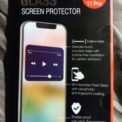 iPhone 11 Pro X XS Tempered Glass Screen Protector