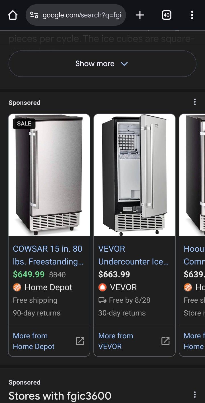 Frigidaire ICE Maker