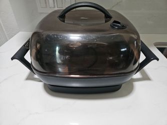 Sunbeam Indoor Electric Tabletop Grill with transparent Dome Lid