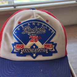 1983 Dodger Cap, 25th Anniversary