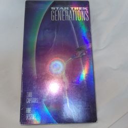 STAR TREK GENERATION VHS