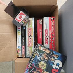 Mix Table Games MONOPOLY AND MORE  AS IS