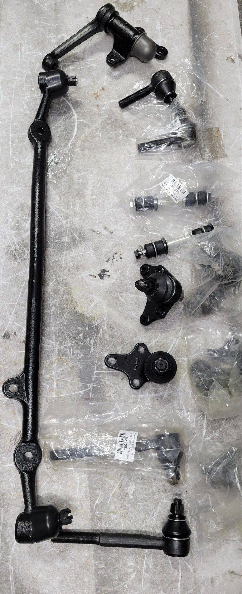 89-95 Toyota Pickup 10 Piece Front End Rebuild Suspension Kit