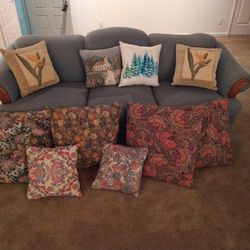 Couch, Chair and Ottoman 