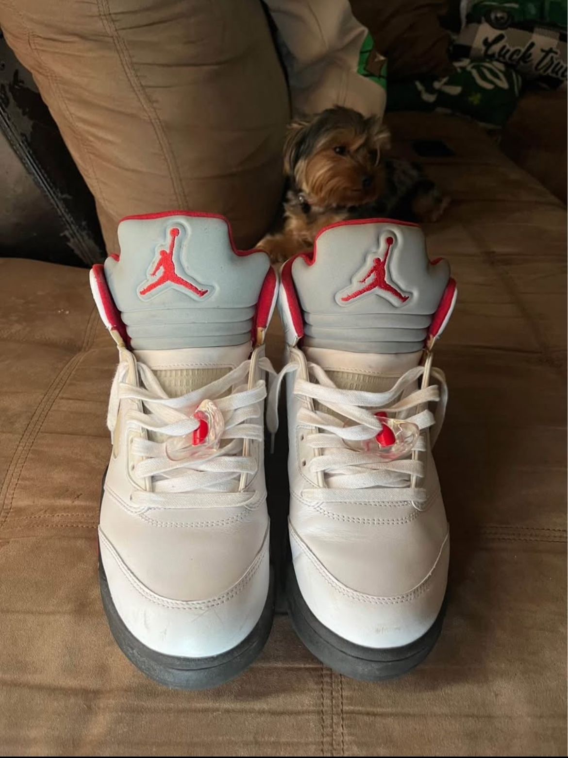 Air Jordan 5 Retro 'White Fire Red'