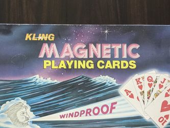 Vintage Kling Magnetic Playing Cards