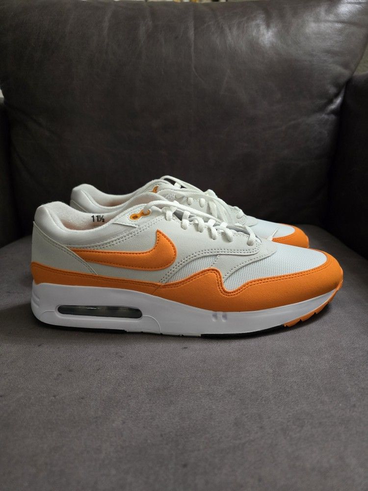 Nike Air Max 1 \'86 OG Bright Ceramic White Golf Shoes DV1403-118 Men Size 11.5