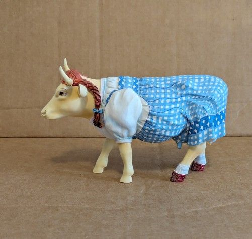 Cow Parade Figure #7241 Dorothy Wizard Of Oz Home Decor 6" X 4" X 2 "