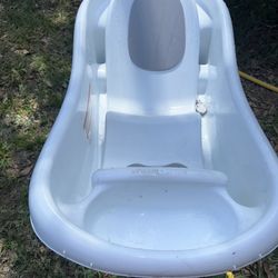 Infant bathtub and changing Pad