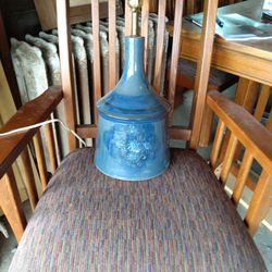 Vintage Blue Lamp