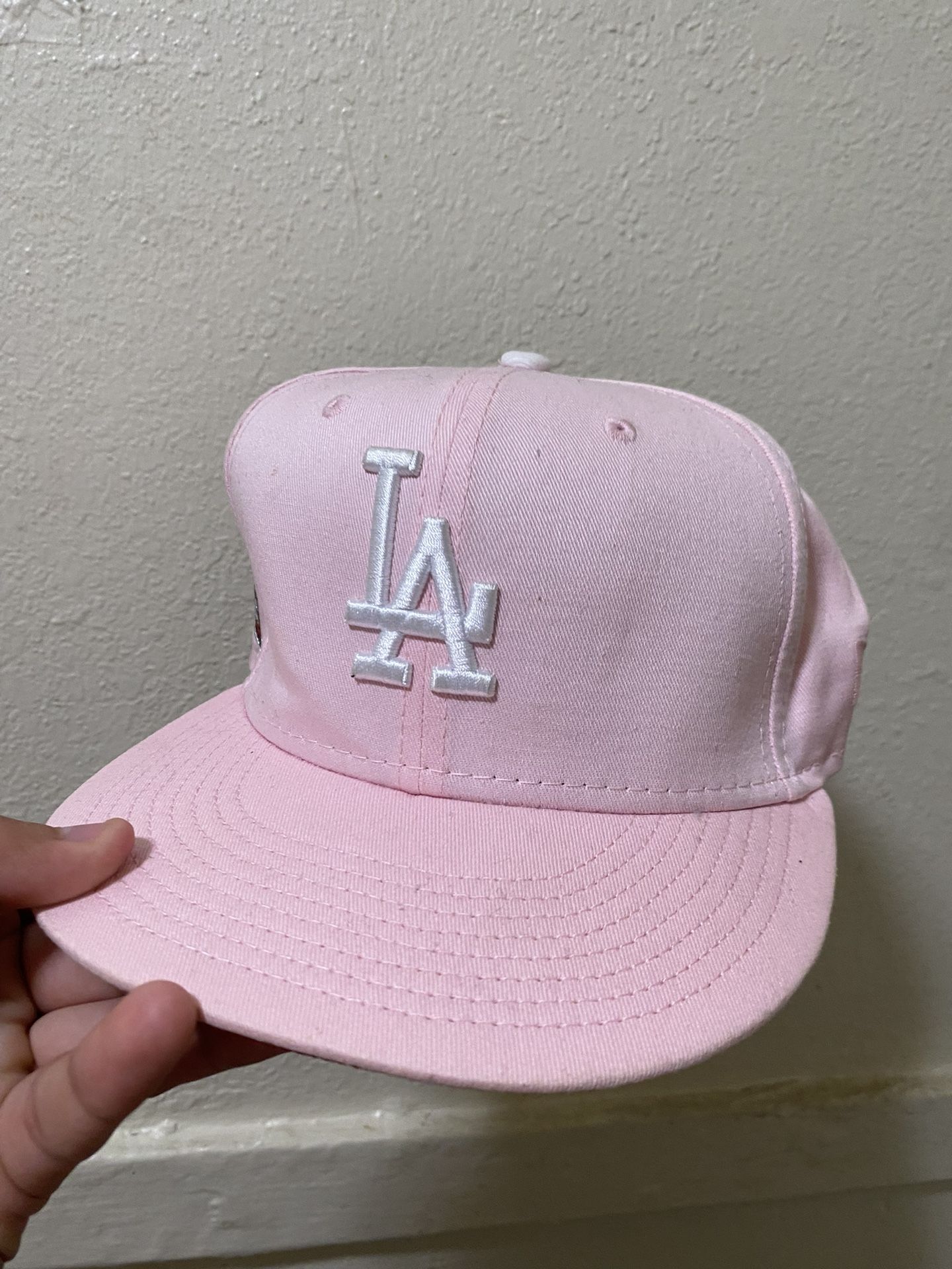 Pink Dodgers 60th Anniversary Hat