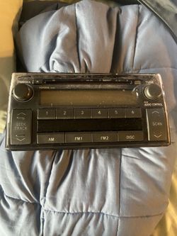 2004 Toyota Camry Stock Stereo