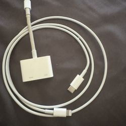 New iPhone Charger & Used Adapter 