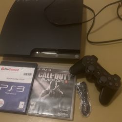PS3 120 Gig W 2 Games Call Duty 2 And Mortal Kombat 