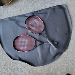 Two Tennis Rackets