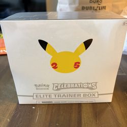 Pokemon Celebrations 25th Anniversary Elite Trainer Box Sealed