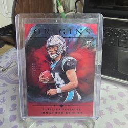 2024 Panini Card NFL Jonathon Brooks Origins 038/299