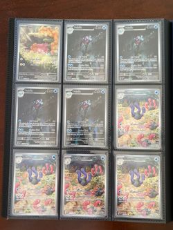 Pokémon TCG Card Lot Ex’s, IR’s and Full Arts