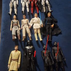 STAR WARS 12" FIGURE LOT