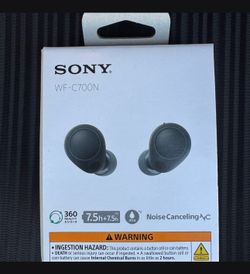 SONY NOISE CANCELLING WIRELESS EAR BUDS “NEW”