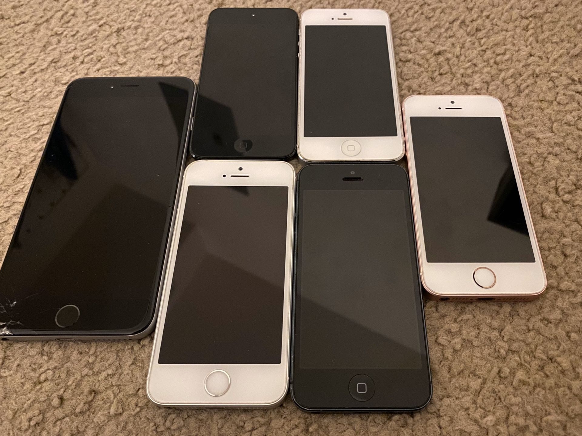 iPhone Lot for parts only!!