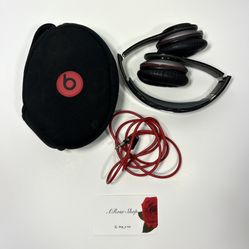 Beats by Dr. Dre Monster Solo HD Wired On-Ear Black Headphones With Case