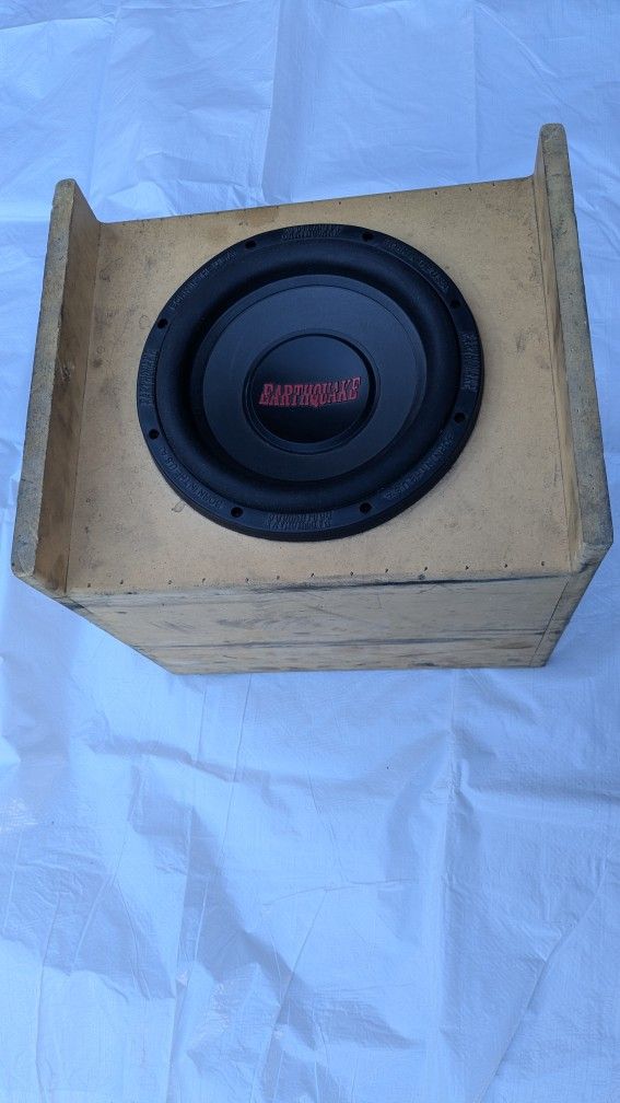 10" EARTHQUAKE Sub Woofer