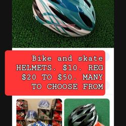 Helmets Bike, Skate Board,    $10.   Brand NEW