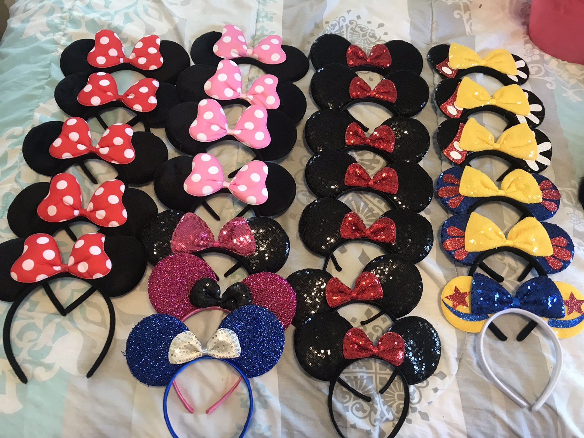 Minnie Mouse Ears $2 Each
