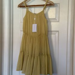 Yellow String Dress 