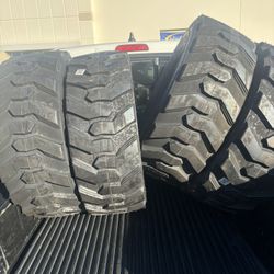 4x 14x17.5 Bobcat Tires $1200 