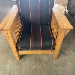 Vintage Wooden Arm Chair