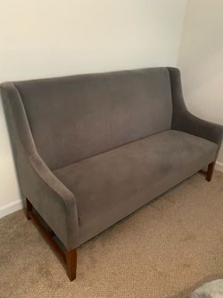 Settee bench for dining or entryway
