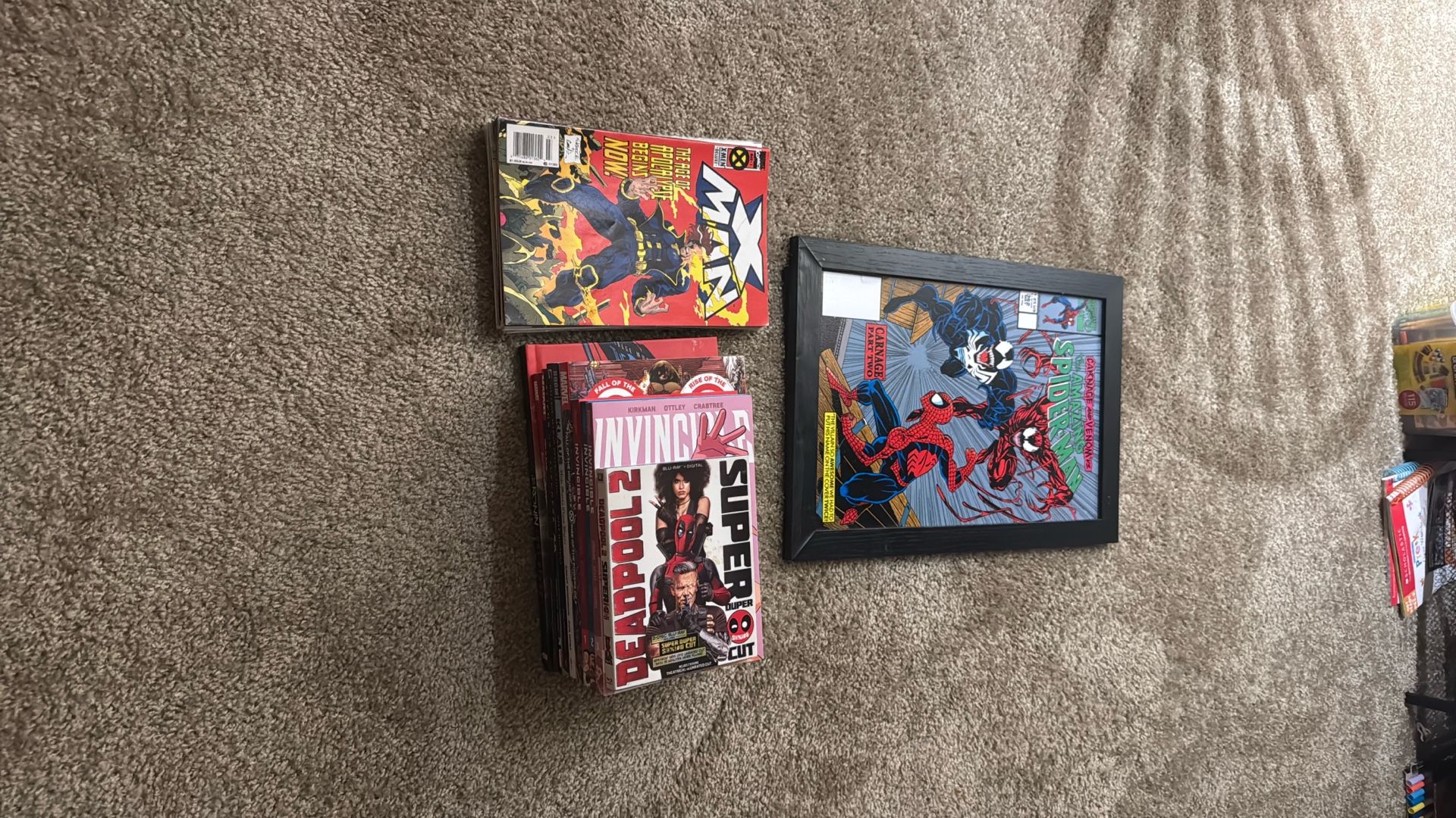 Marvel Comics, DC Comics, Indie Comics, the Amazing Spider-Man Art, Deadpool 2 Blu-Ray DVD Super Duper Cut