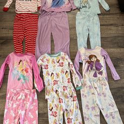 Girls Pajamas Size 7