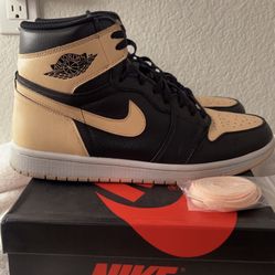 Nike Air Jordan 1 Black Crimson Size 11