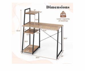 Desk and chair