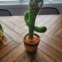 Dancing Cactus Toy for Kids and Babies,Volume Adjustment Talking Cactus