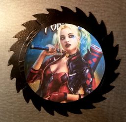 Harley Quinn Decorative Saw Blade