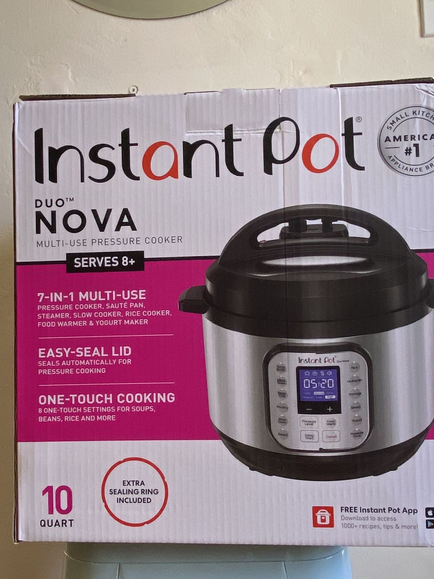 Insta Pot Dup Nova 10 Qt *Brand New* Pressure Cooker