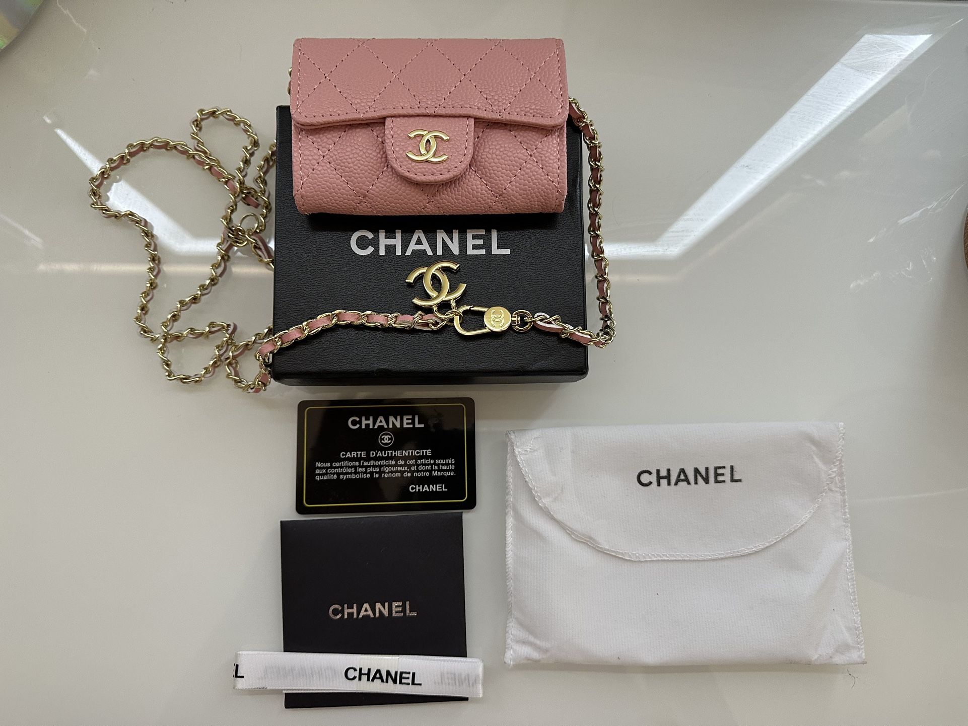 CHANEL BAG MINI WITH CHAIN
