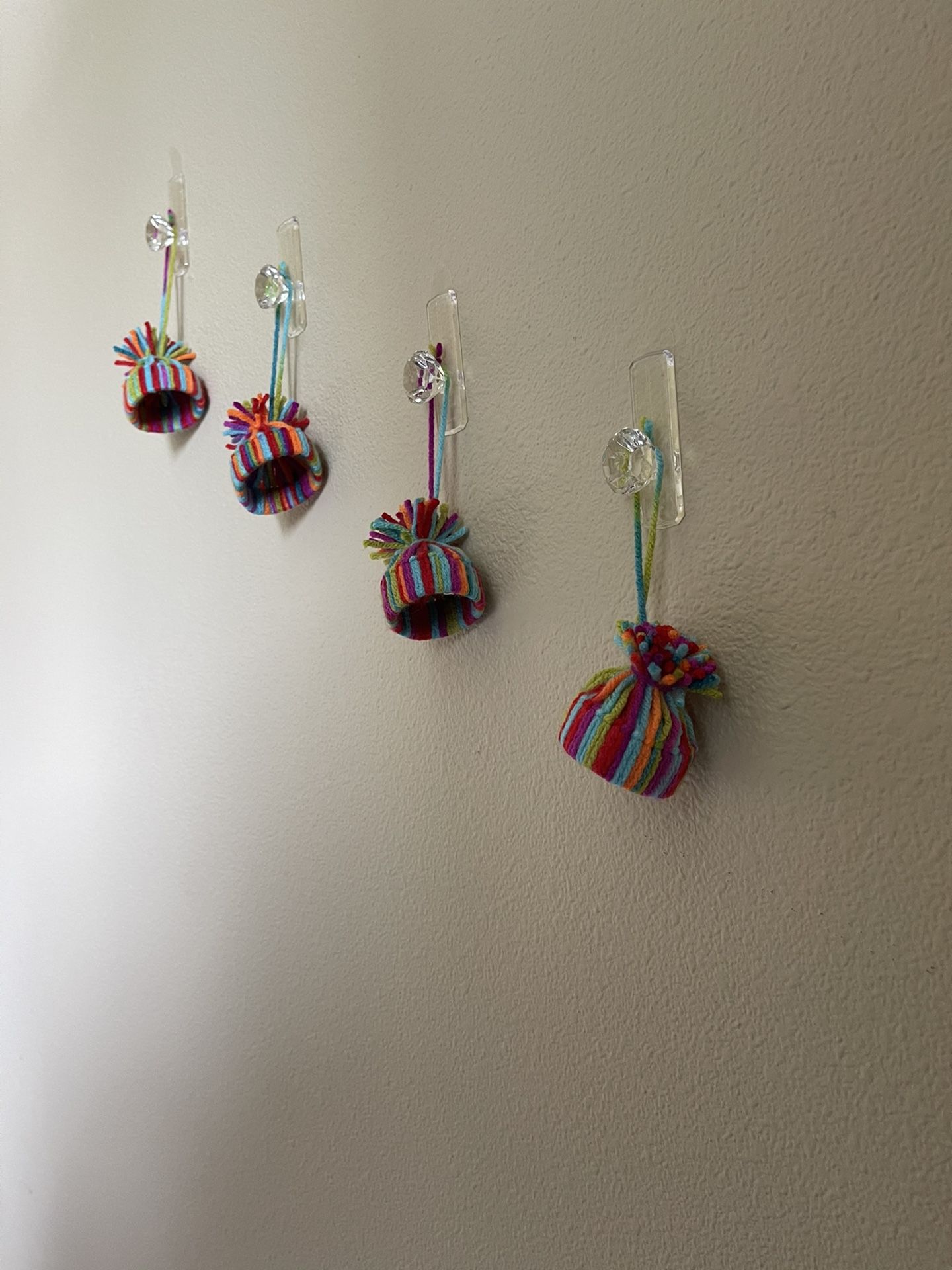 Set of 4 Handmade Ornaments