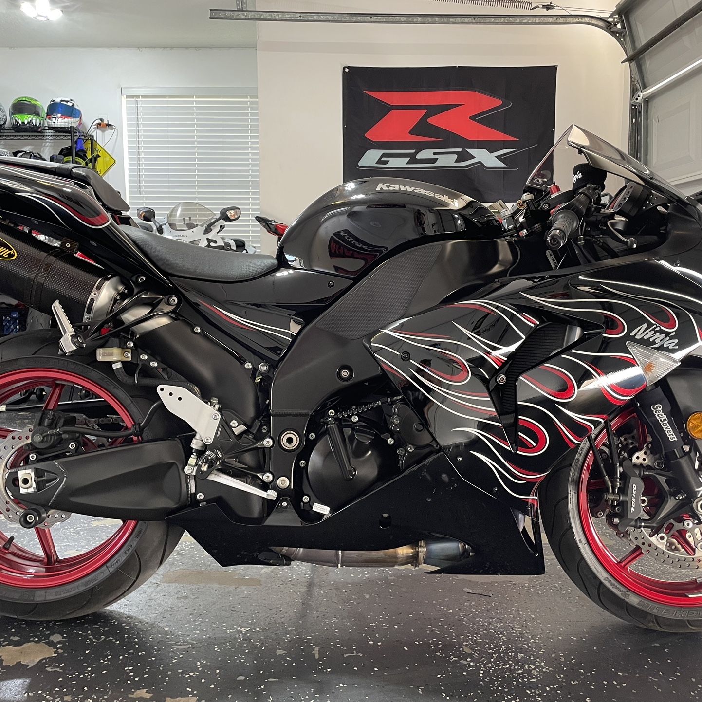 Ka na ta】10 years set up black 2007 Kawasaki Ninja ZX-10R