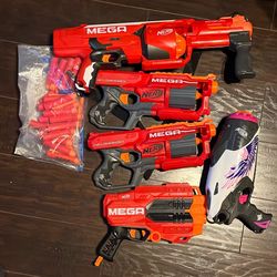 Mega Nerf Guns and Mega Nerf Bullets