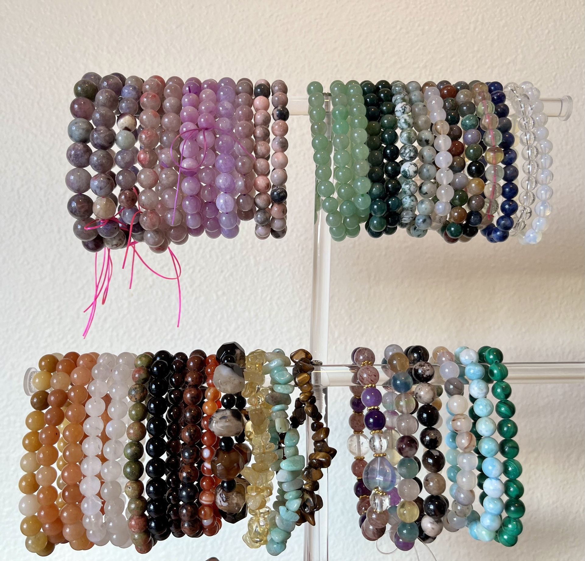 Crystal Bead Bracelets